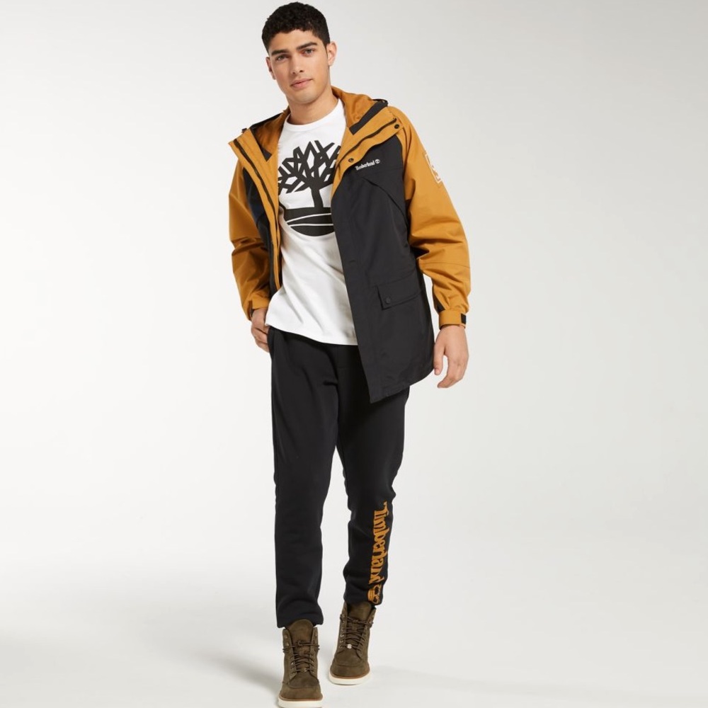 TIMBERLAND MEN'S WATERPROOF WEATHERBREAKER JACKET - Picture 6 of 7